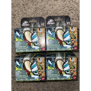4 Jurassic World Crushivores Series 2 Mattel Primal Sand & Surprise‎ Dino New!